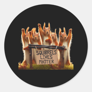 Squirrels' Lives Sticker 