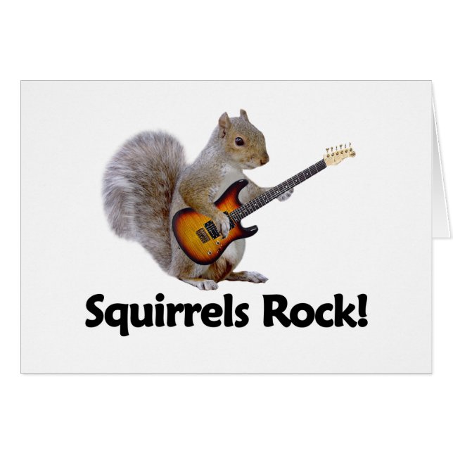 Squirrels Rock! (Front Horizontal)