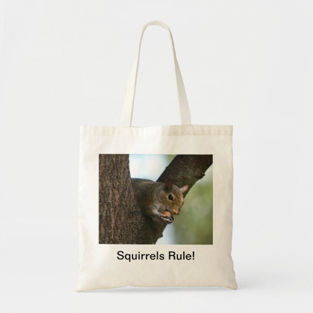 Squirrels Rule! bag (Front)