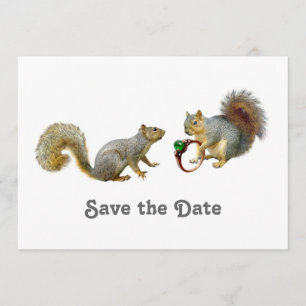 Squirrels Save the Date