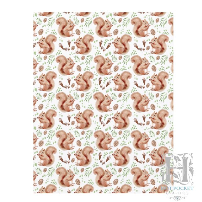Squirrels Scrapbook Paper (Creator Uploaded)