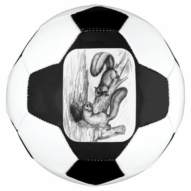 Squirrels Soccer Ball (Front)