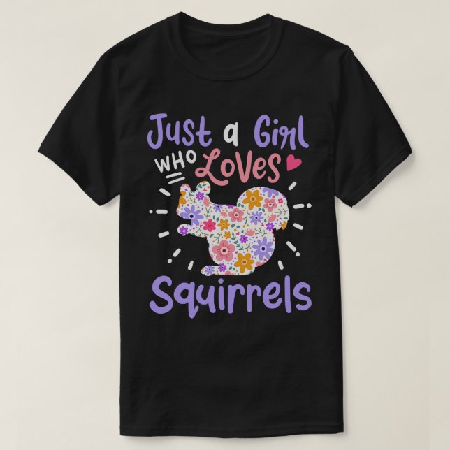Squirrels Squirrel Lover 1 T-Shirt (Design Front)