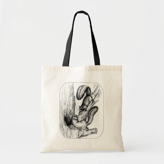 Squirrels Tote Bag (Front)