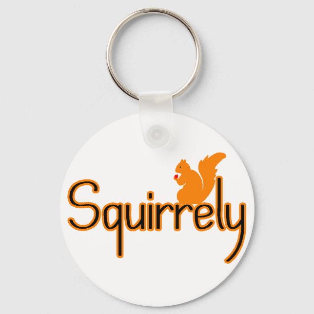 Squirrely Key Ring (Front)