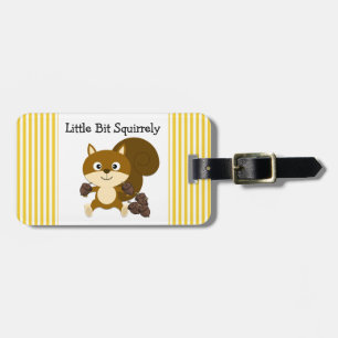 Squirrely Luggage Tag