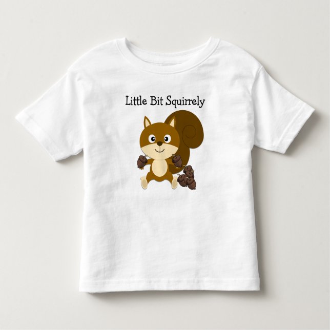 Squirrely Toddler T-Shirt (Front)