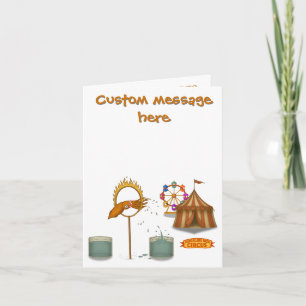 Squirty squid card