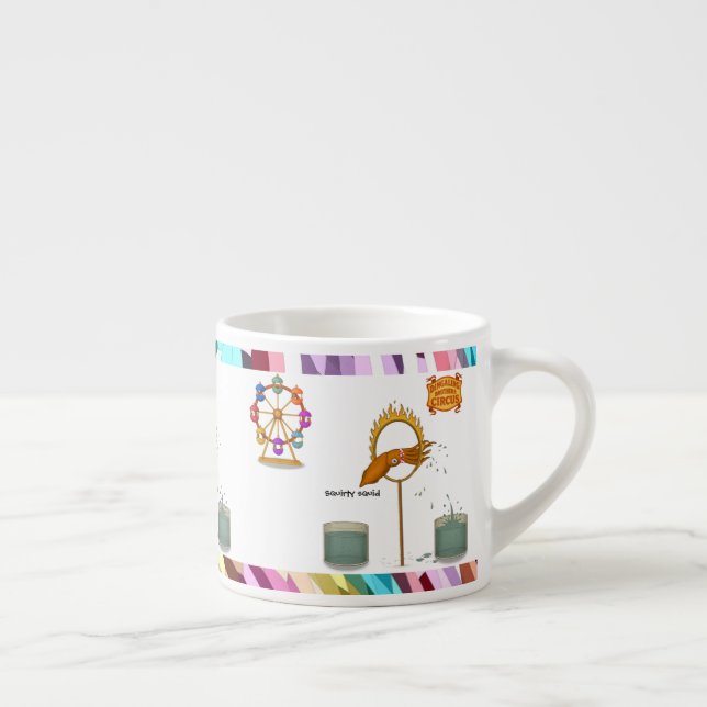Squirty squid espresso cup (Right)