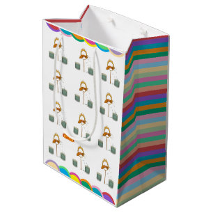 Squirty squid medium gift bag