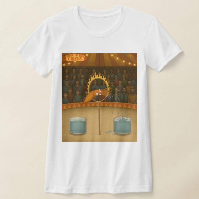 Squirty squid T-Shirt (Laydown)