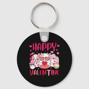 Squish Squad Happy Valentine Gifts Cute For Kids W Key Ring