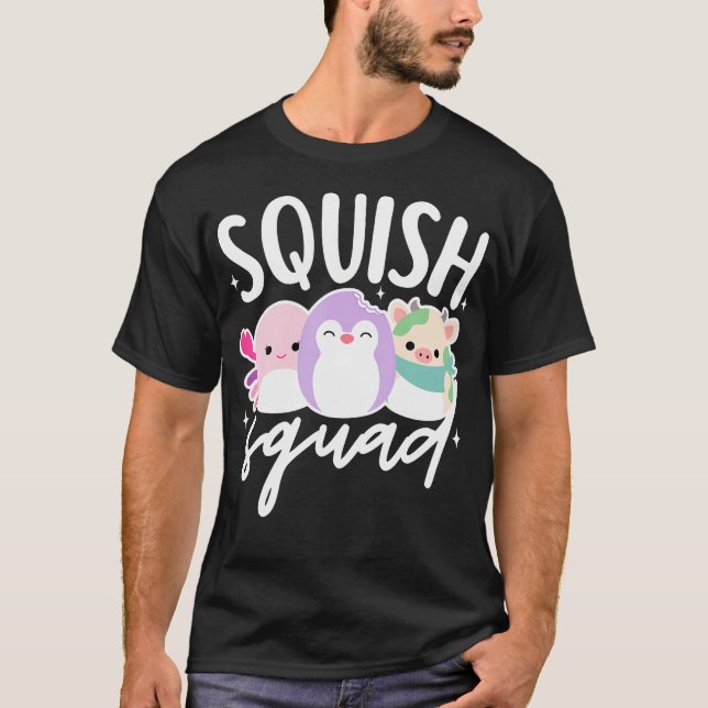 Squish Squad Mallow Great Cute For Kids T-Shirt (Front)