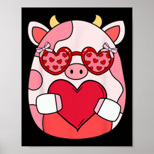 Squish Squad Valentine Gifts For Kids Woman Cute L Poster