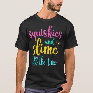 Squishies And Slime All The Time Kids Squishy Cool T-Shirt