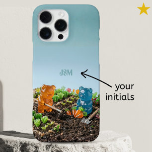 Squishy Gardening Gummy Bears Custom Name  iPhone 16 Pro Max Case