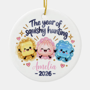 Squishy Hunting Ornament 2026 Custom Squishy Year