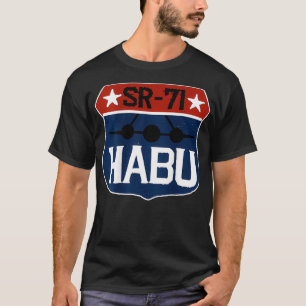 SR71 Blackbird Distressed HABU T-Shirt