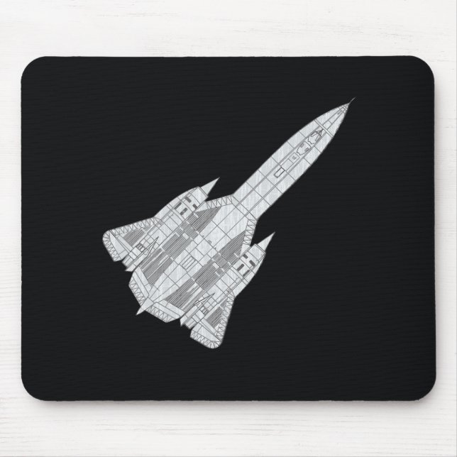 SR71 Blackbird Mousepad (Front)