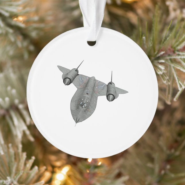 SR71 Blackbird Ornament (Tree)