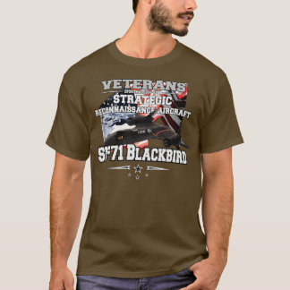 SR71 Blackbird strategic reconnaissance aircraft T-Shirt