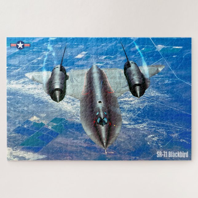 SR-71 BLACKBIRD (20x30 INCH) Jigsaw Puzzle (Horizontal)