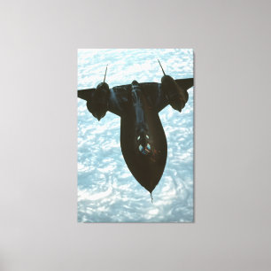 SR-71 BLACKBIRD 32x48 Canvas Print