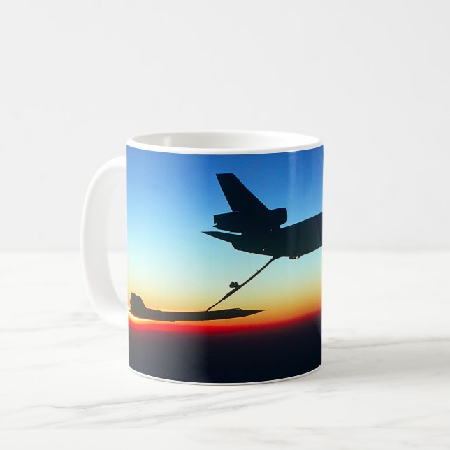 SR-71 BLACKBIRD COFFEE MUG (Front Left)