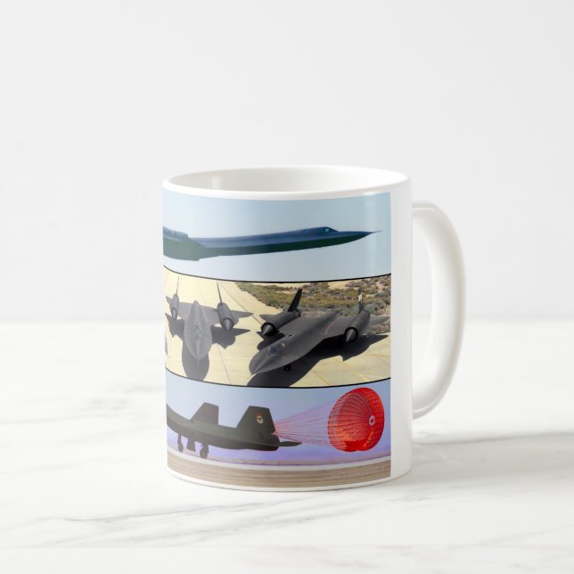 SR-71 BLACKBIRD COFFEE MUG (Front Right)