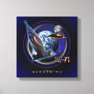 SR-71 Blackbird HIGH RANGERS Canvas Print