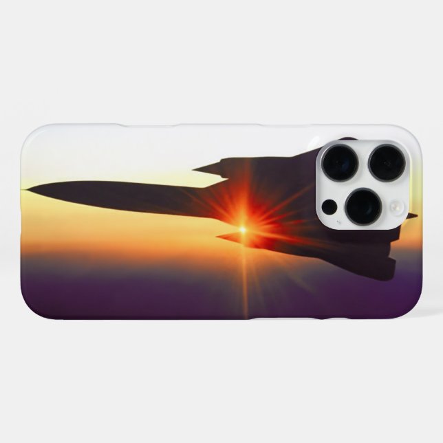 SR-71 BLACKBIRD iPhone CASE (Back Horizontal)