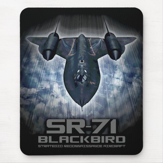 SR-71 Blackbird Mouse Pad (Front)