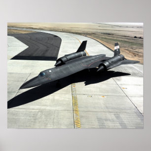 SR 71 Blackbird Poster
