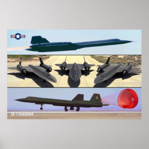 SR-71 BLACKBIRD POSTER