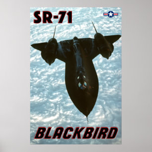 SR-71 BLACKBIRD POSTER