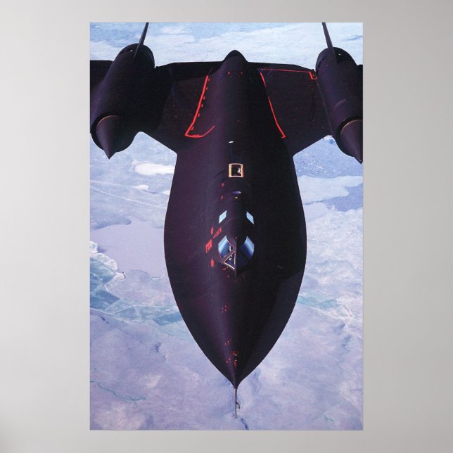 SR-71 Blackbird Poster (Front)