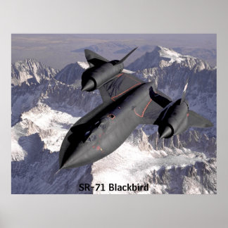 SR-71 Blackbird Poster