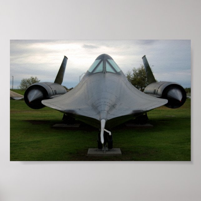 SR-71 Blackbird Poster (Front)