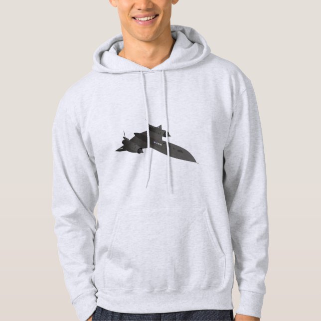 SR-71 Blackbird Reconnaissance Aircraft Hoodie (Front)