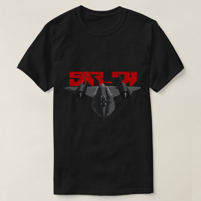 SR-71 Blackbird    T-Shirt (Design Front)