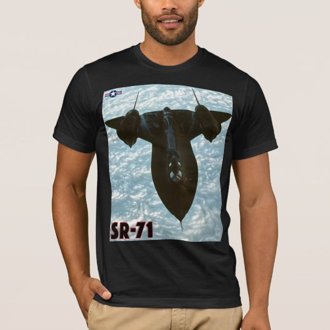 SR-71 BLACKBIRD T-Shirt (Front)