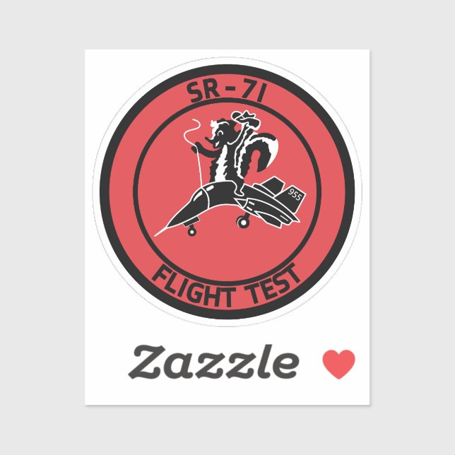 SR-71 Flight Test Badge (Sheet)