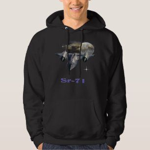 Sr-71 military spy plane  hoodie