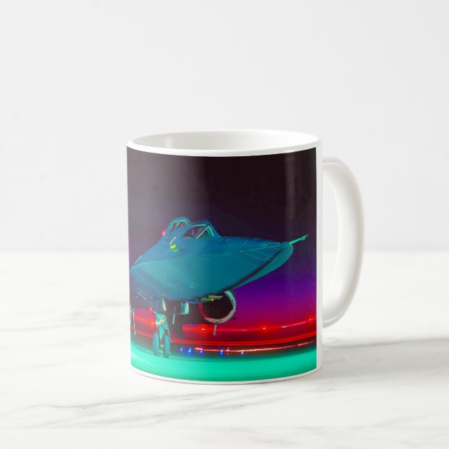 SR-71B BLACKBIRD COFFEE MUG (Front Right)
