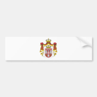 Srbija Grb - Veliki / Serbian Coat of Arms - Big Bumper Sticker