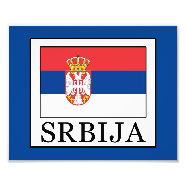 Srbija Photo Print (Front)