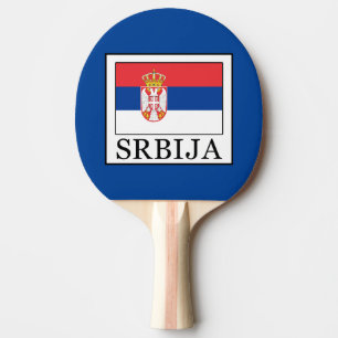 Srbija Ping Pong Paddle
