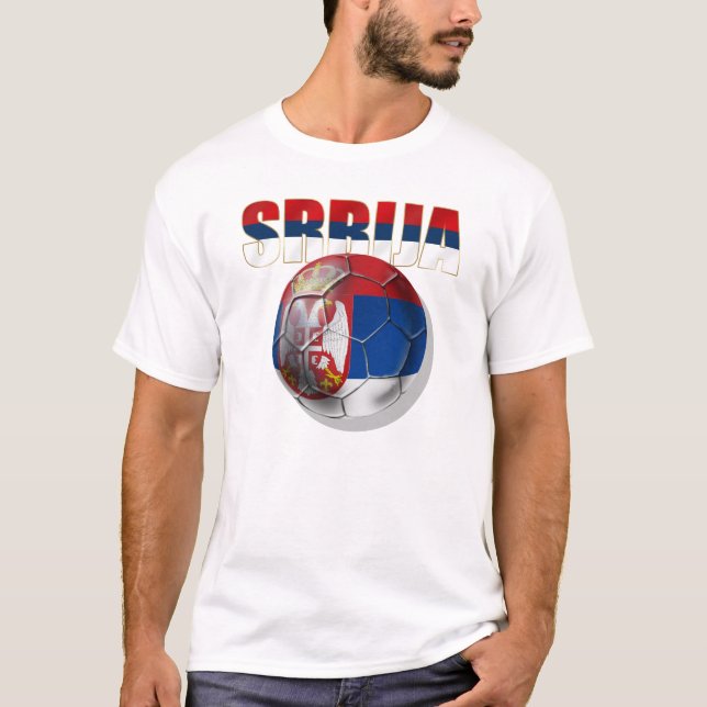 Srbija Serbia flag Beli Orlovi Gifts for Serbians T-Shirt (Front)