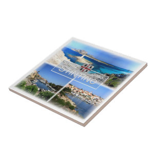 SRD017 STINTINO, Mosaic, Sardinia, Ceramic Tile