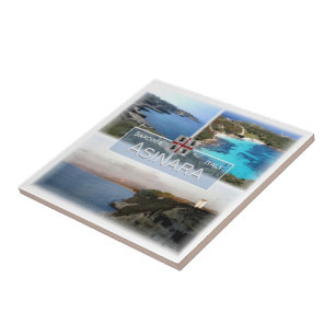 SRD027 ASINARA  Mosaic, Sardinia, Italy, Ceramic Tile